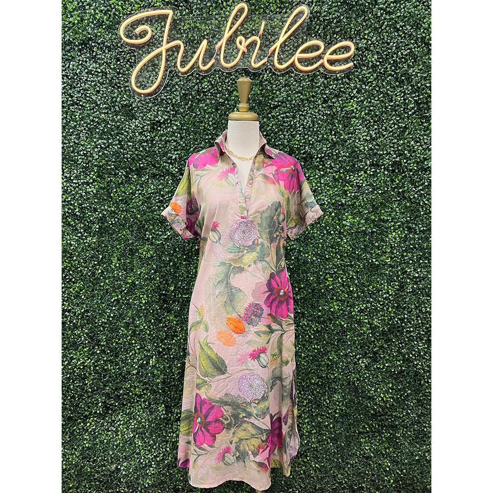 Princess Pink Floral Tallulah Dress
