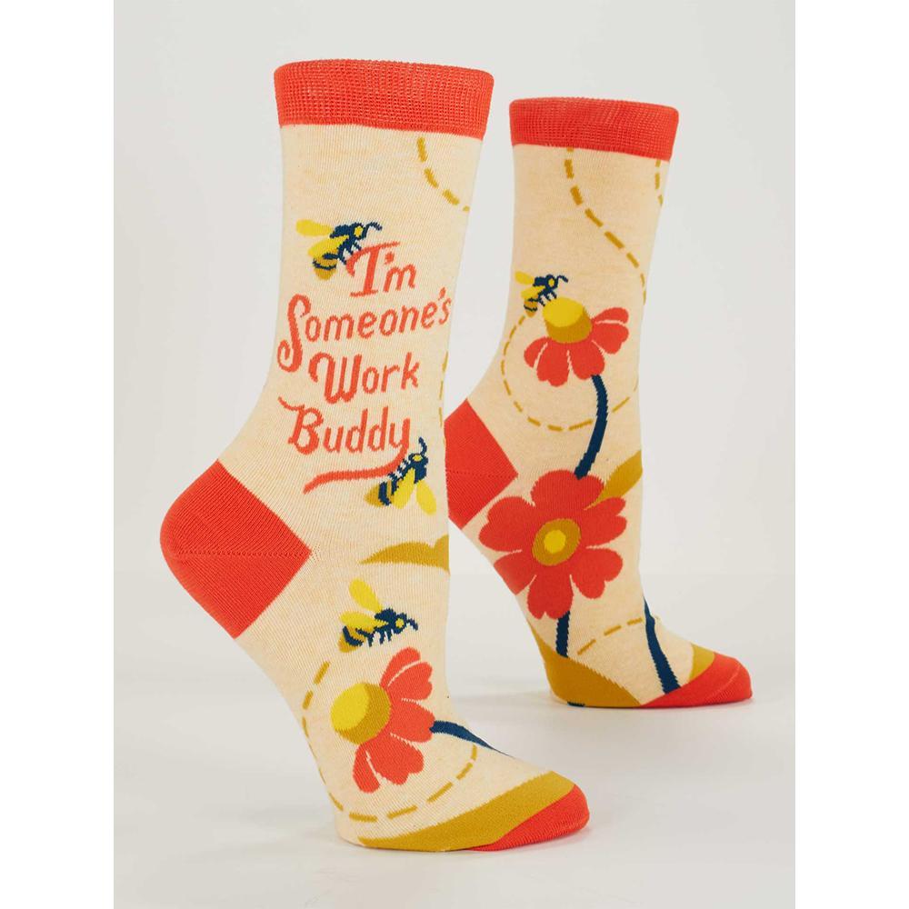 I'm Someone's Work Buddy Crew Socks