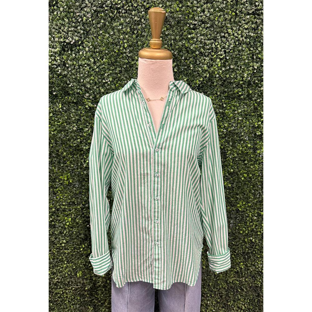 Green Grass Lolita Button Down