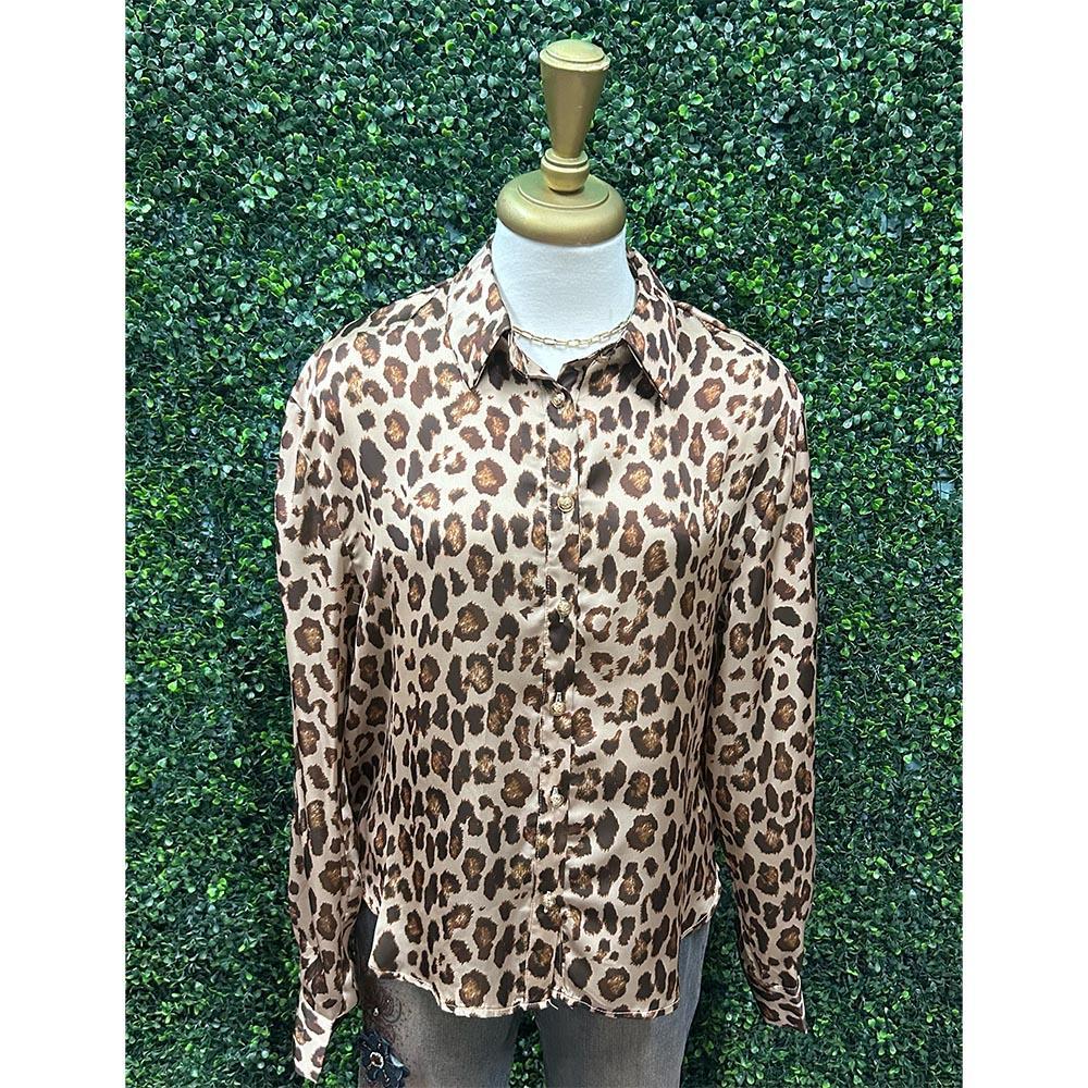 Jungle Glam Woven Top