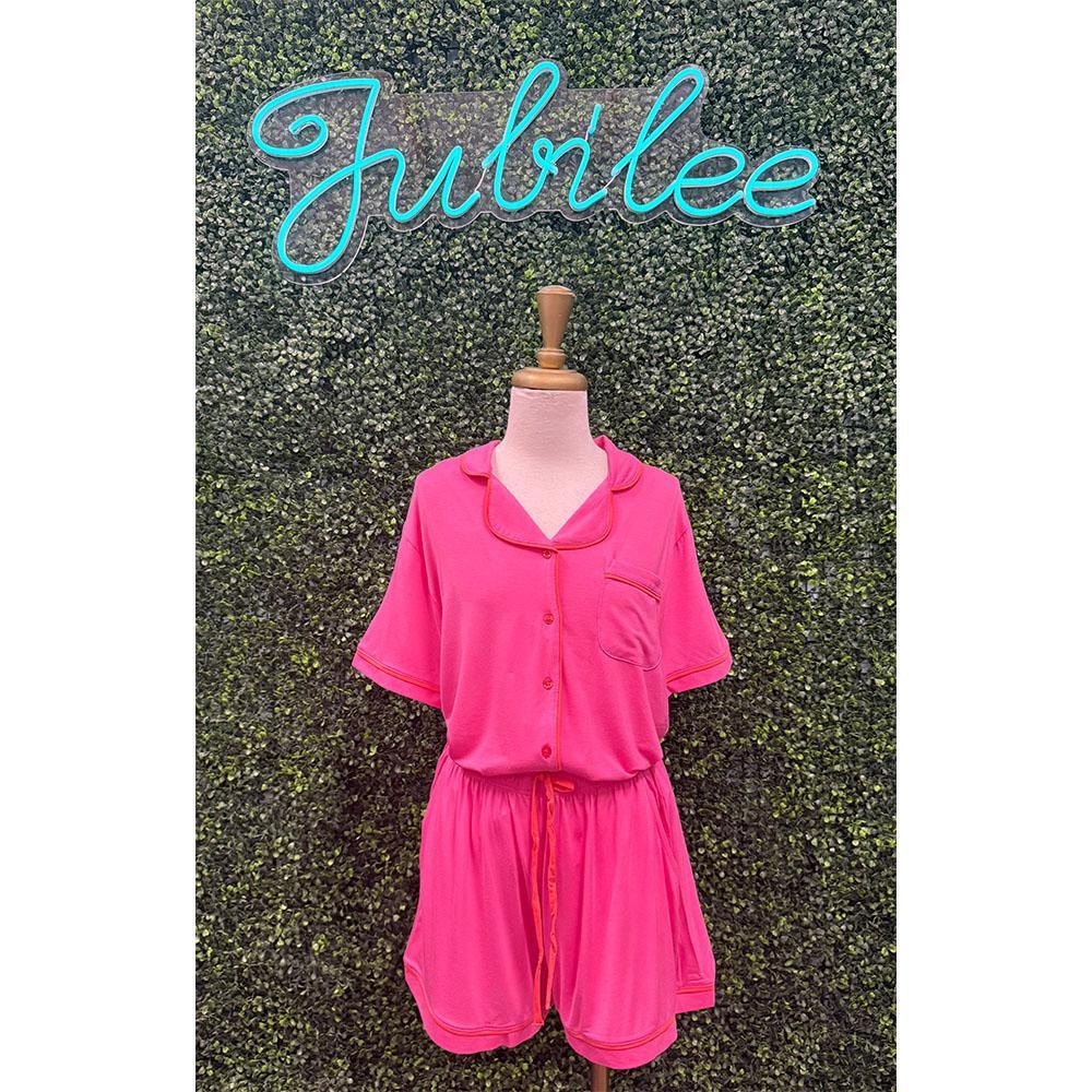 Charlotte Pink Pajama Set