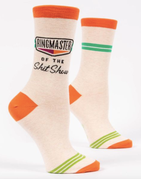 Ringmaster of the Shit Show Women's Socks by Blue Q