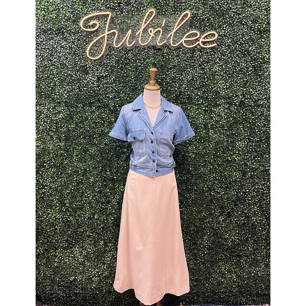 Jessica Stone Midi Flair Skirt