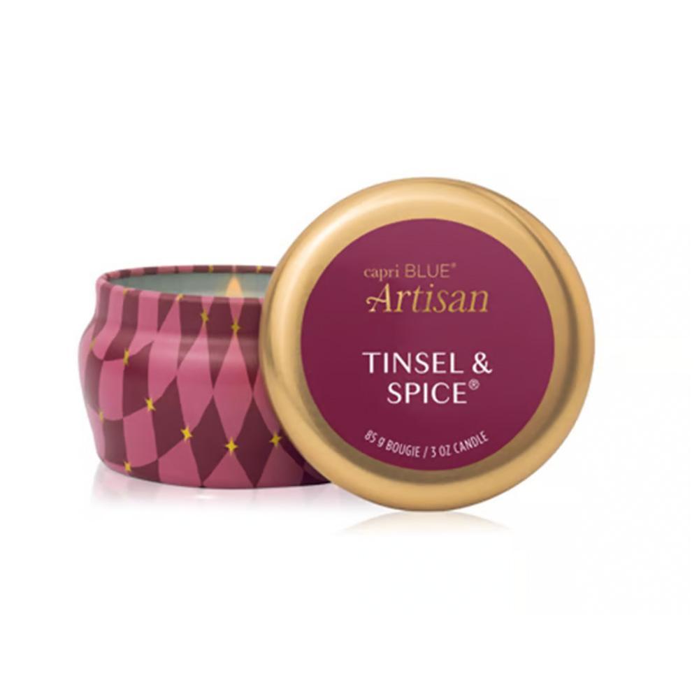 Tinsel & Spice Winter Bazaar Mini Tin 3 oz