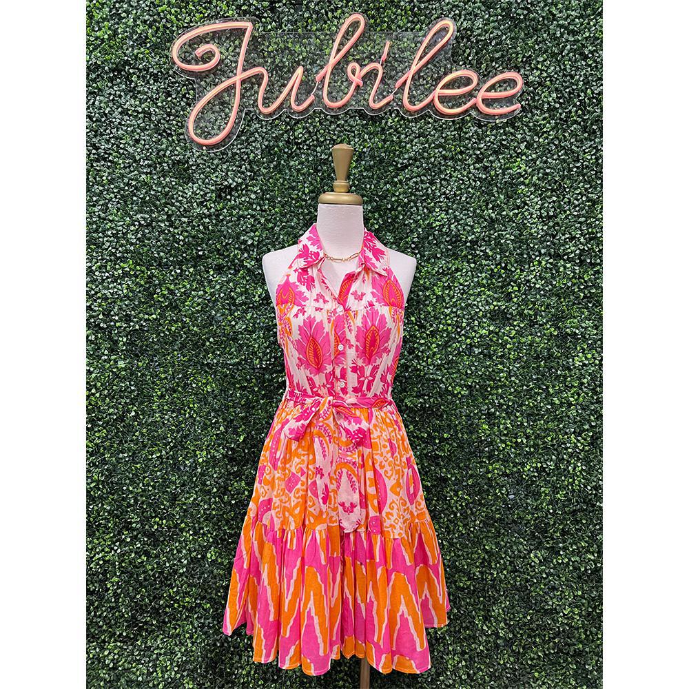 Katia Perou Halter Dress