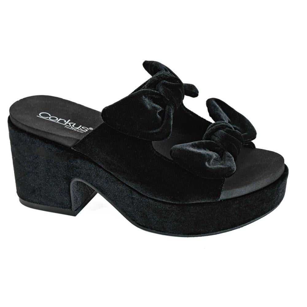 Black Velvet Put A Bow On It Wedge By Corky's