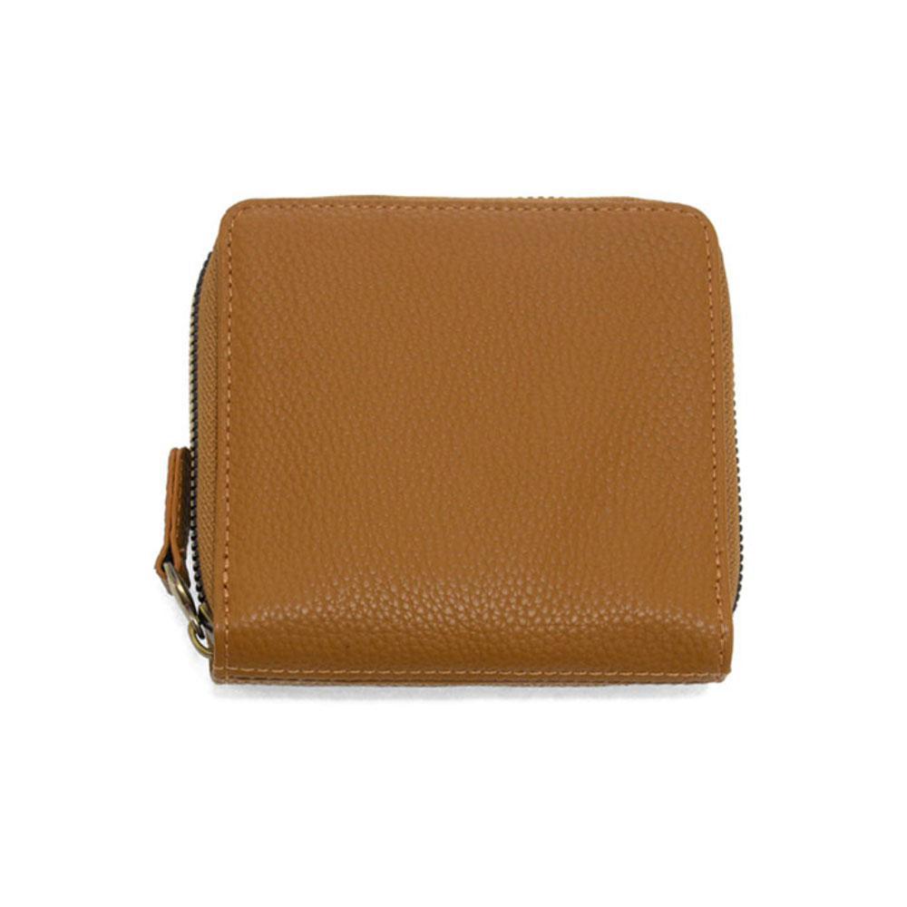 Saddle Palmer Square Zip Around Wallet