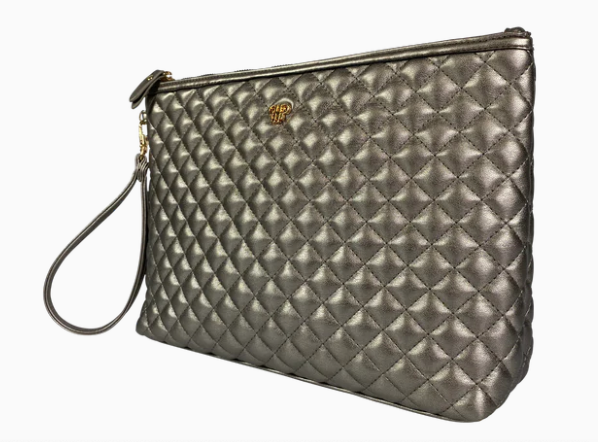 Litt Makeup Case - Bronze Quilted