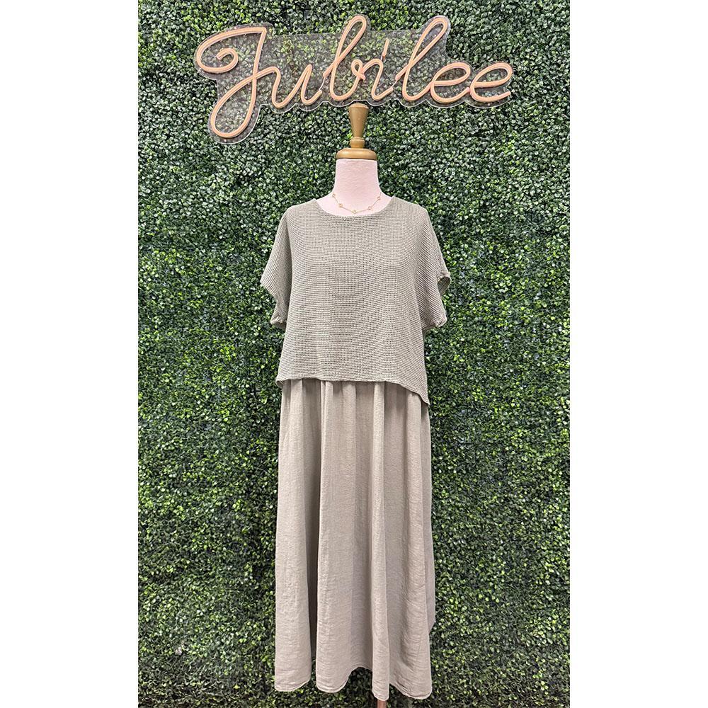 Kay Olive Dress