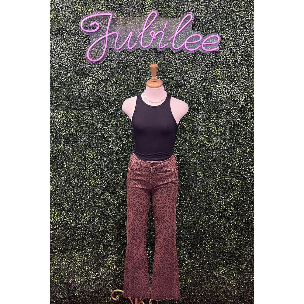 Jeanne Brown Leopard Jean