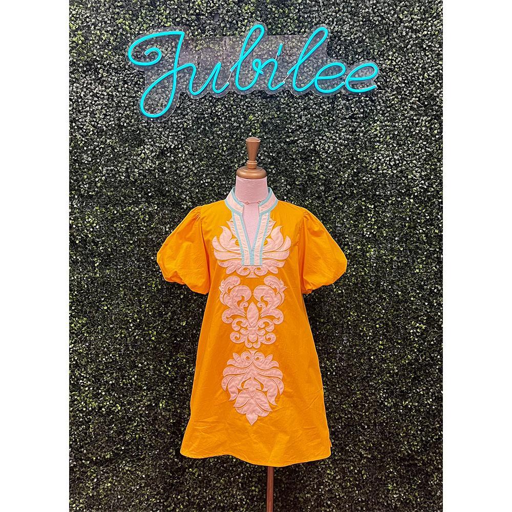 Farrahlina Yellow Short Dress