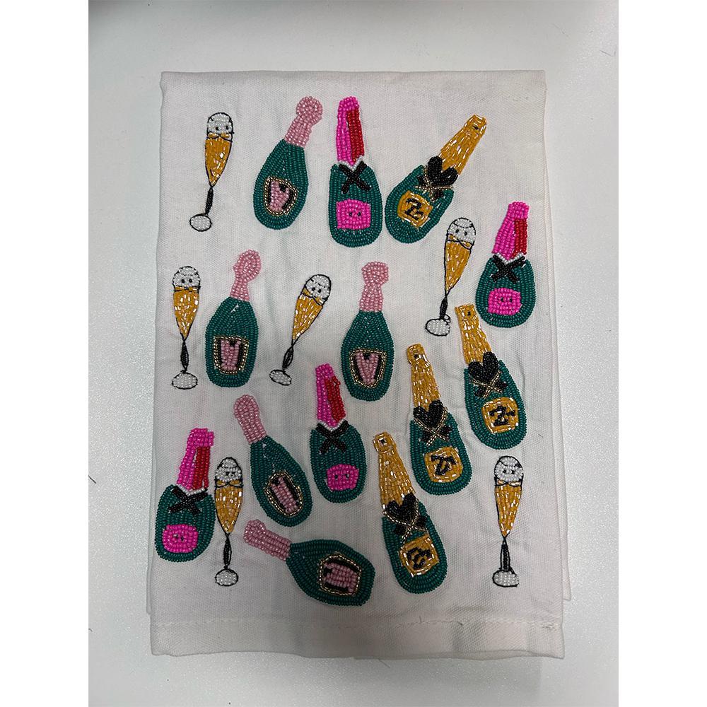 Beaded Dish Towels