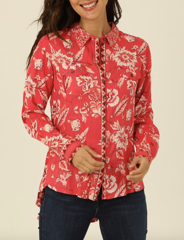 Strawberry Tie Back Top