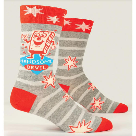 Blue Q Handsome Devil Socks