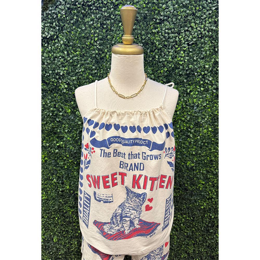 Vintage Kitten Tank Top