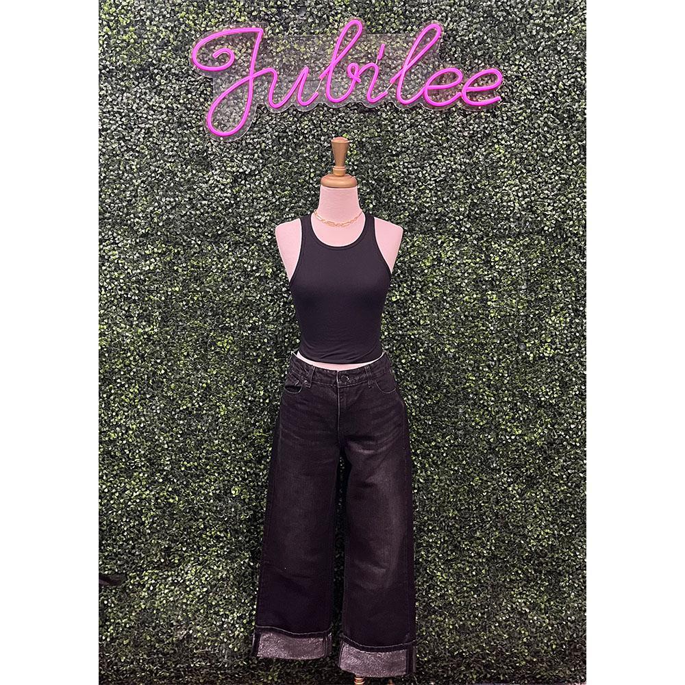 Holly Black Gem Jeans