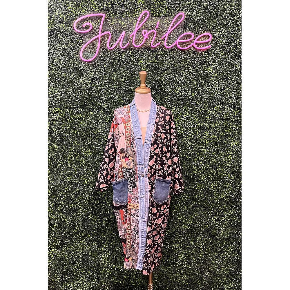 Janis Rust Mix Cardigan