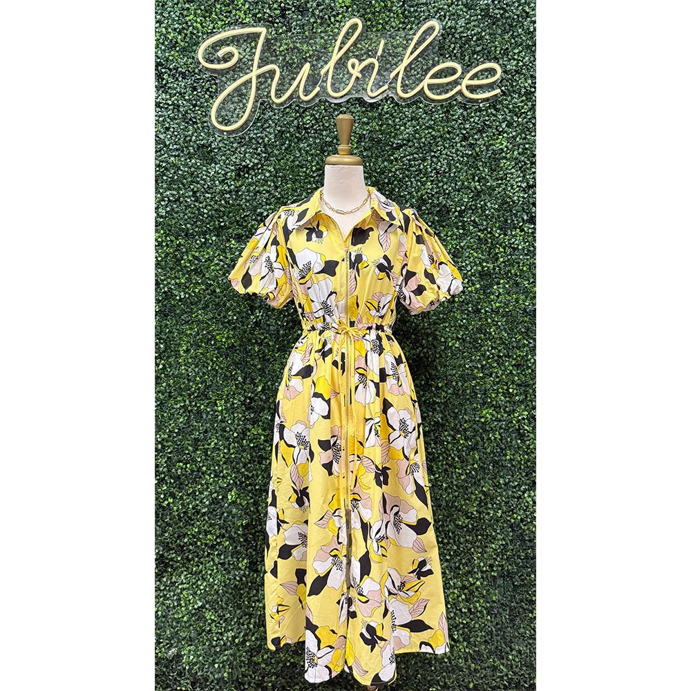 Goldie Floral Midi Dress