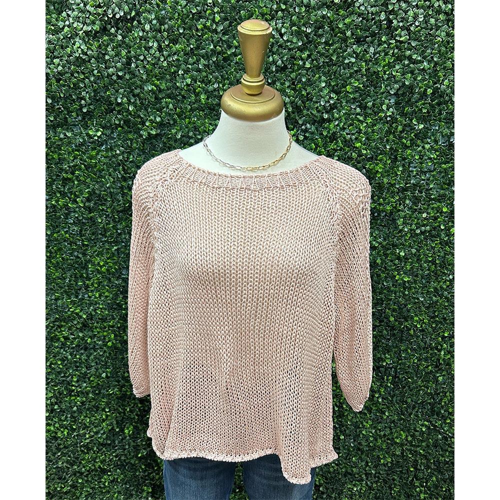 Dalia Mauve Round Neck Poncho