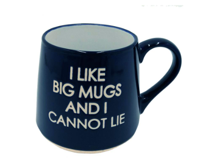 Mugs For Large Cups Of Coffee, Tea Or Liquid