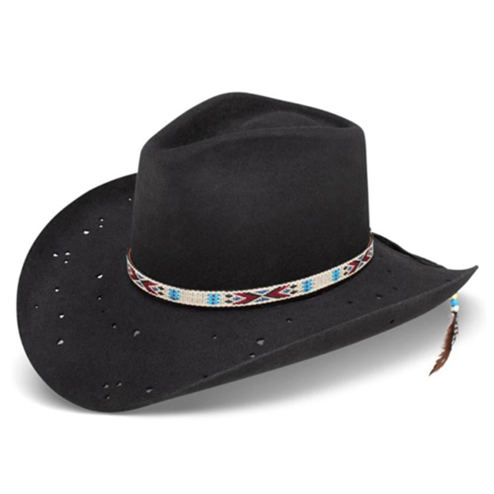Charlie 1 Horse X Lainey Wilson Black Wild Horses Felt Western Hat