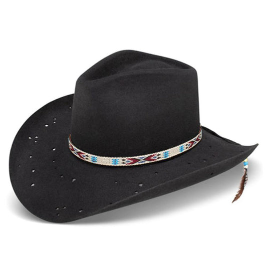 Charlie 1 Horse X Lainey Wilson Black Wild Horses Felt Western Hat