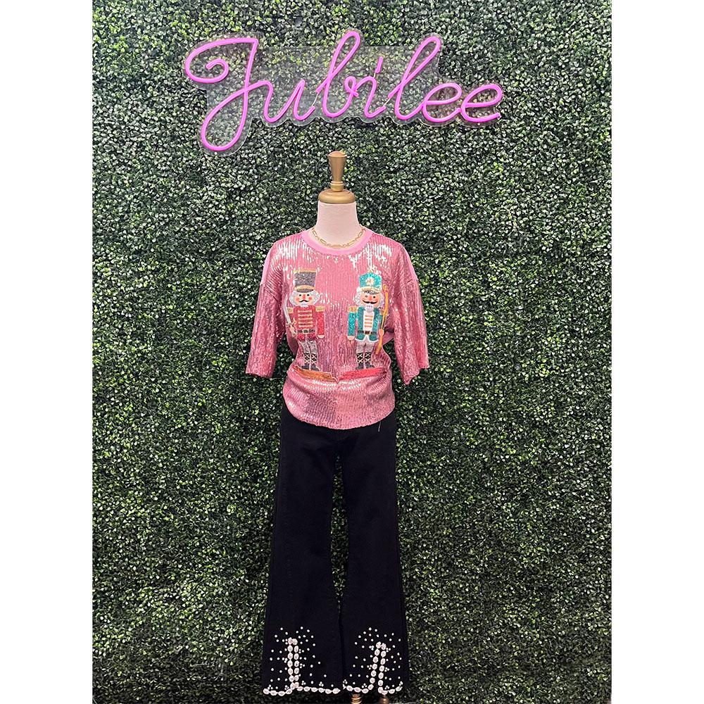 Vivienne Black Jewel Jeans