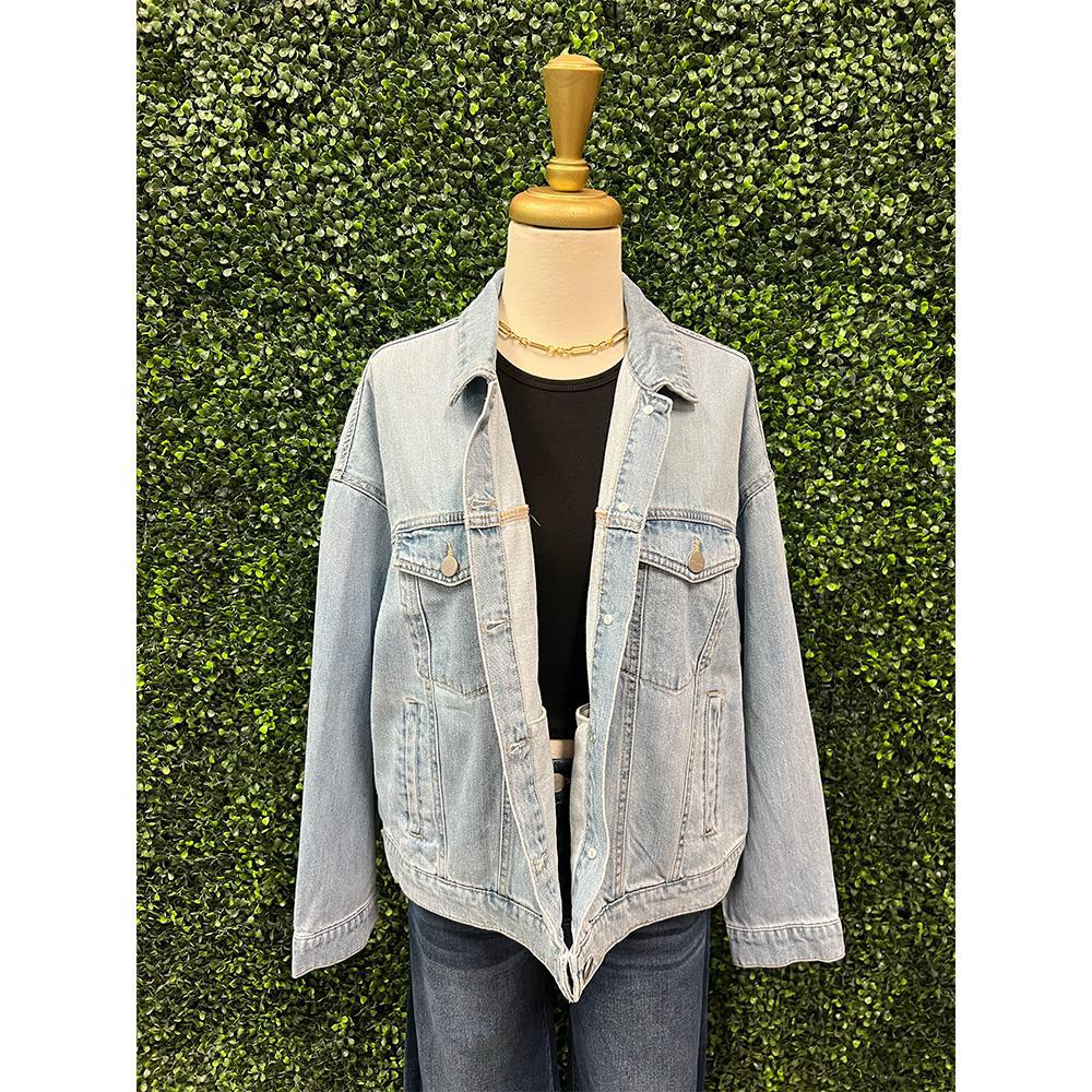 Lyra Light Wash Denim Jacket