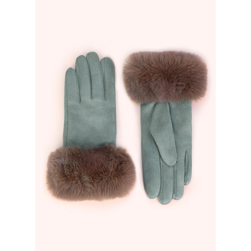 Ice Bettina Faux Fur Gloves