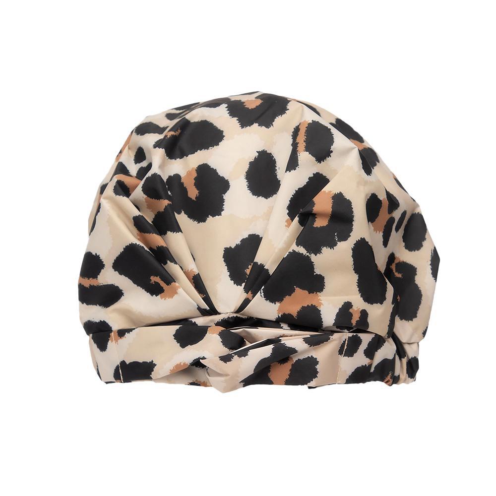 Leopard Luxury Shower Cap