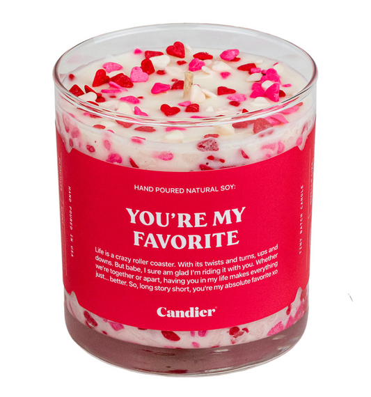 You're My Favorite Candle Valentine's Day