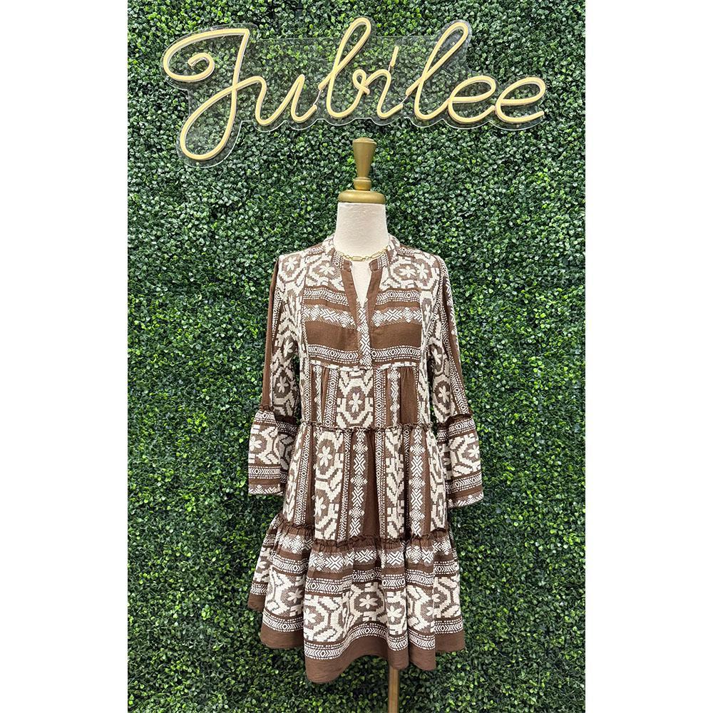 Brown Sophia Dress