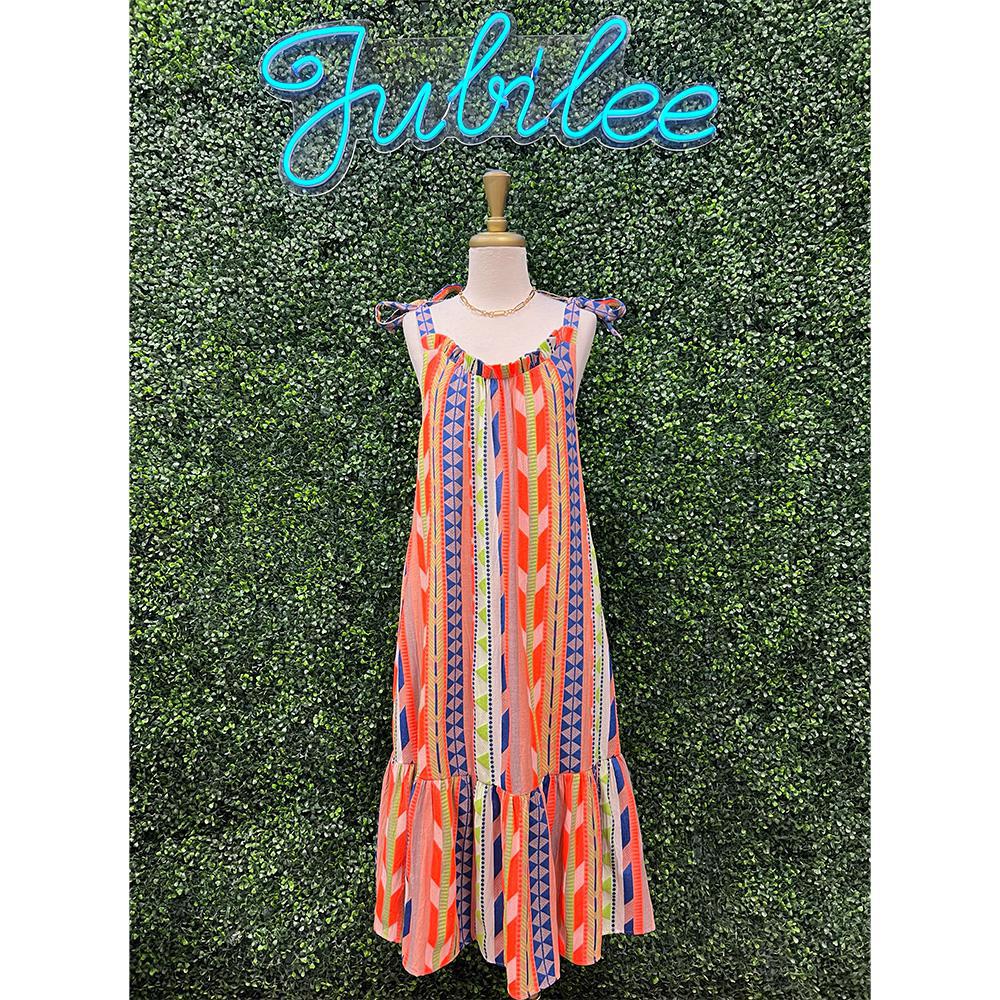 Geovana Tie Strap Dress