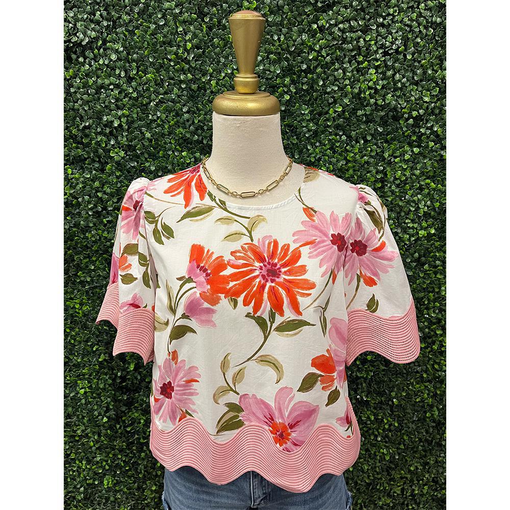 Mona Night Flower Top