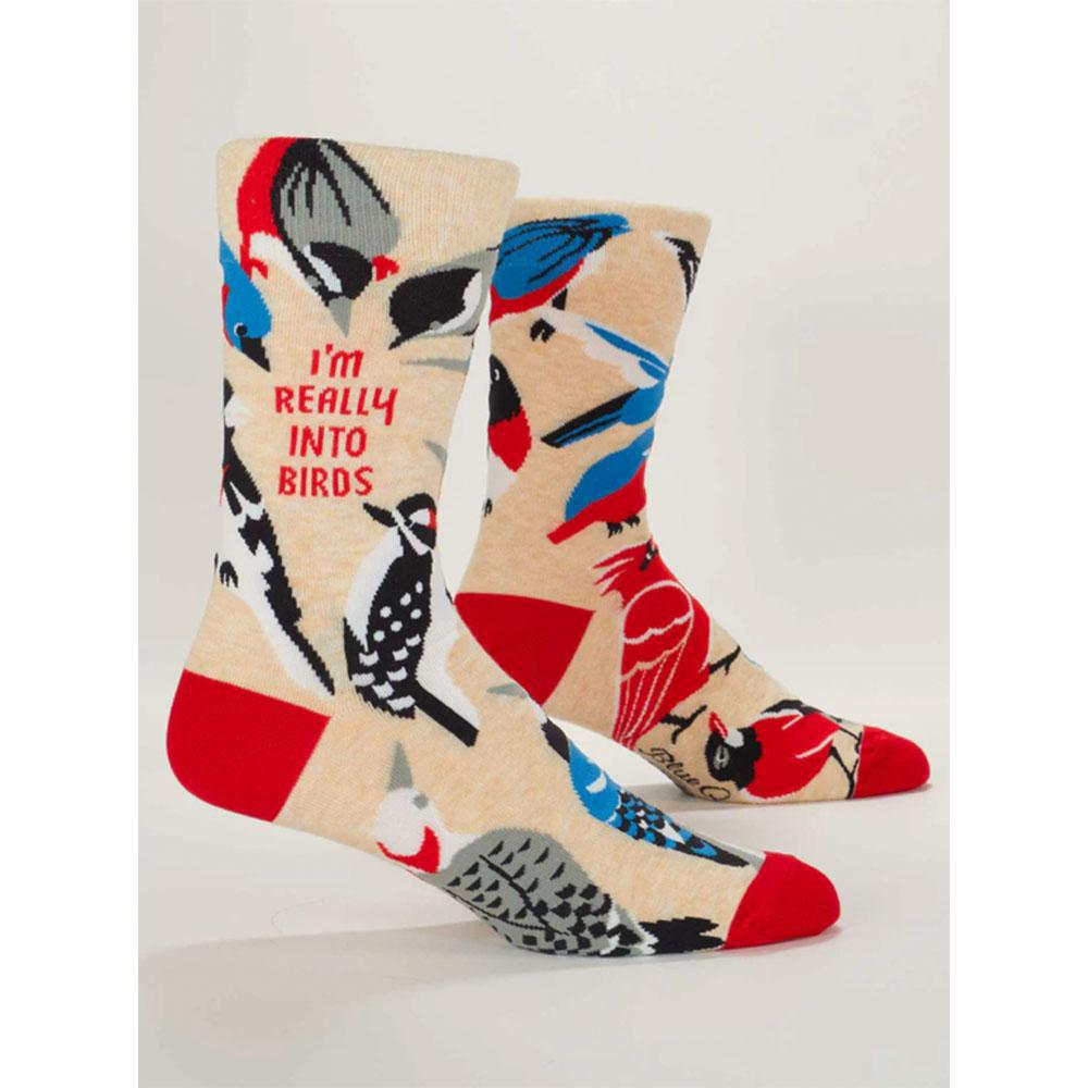 I'm Really Into Birds M-Crew Socks