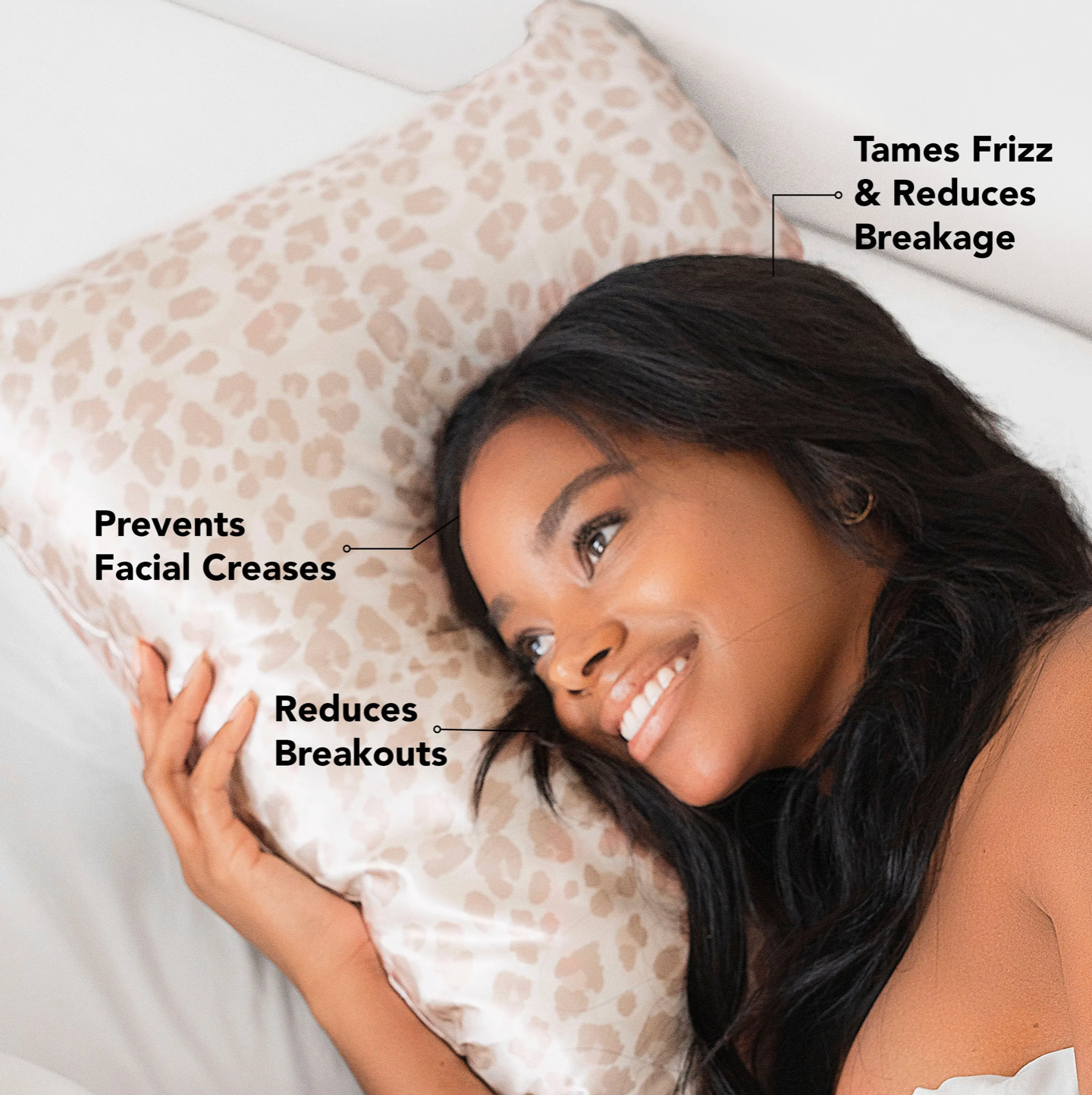 Leopard Satin Pillowcase KITSCH