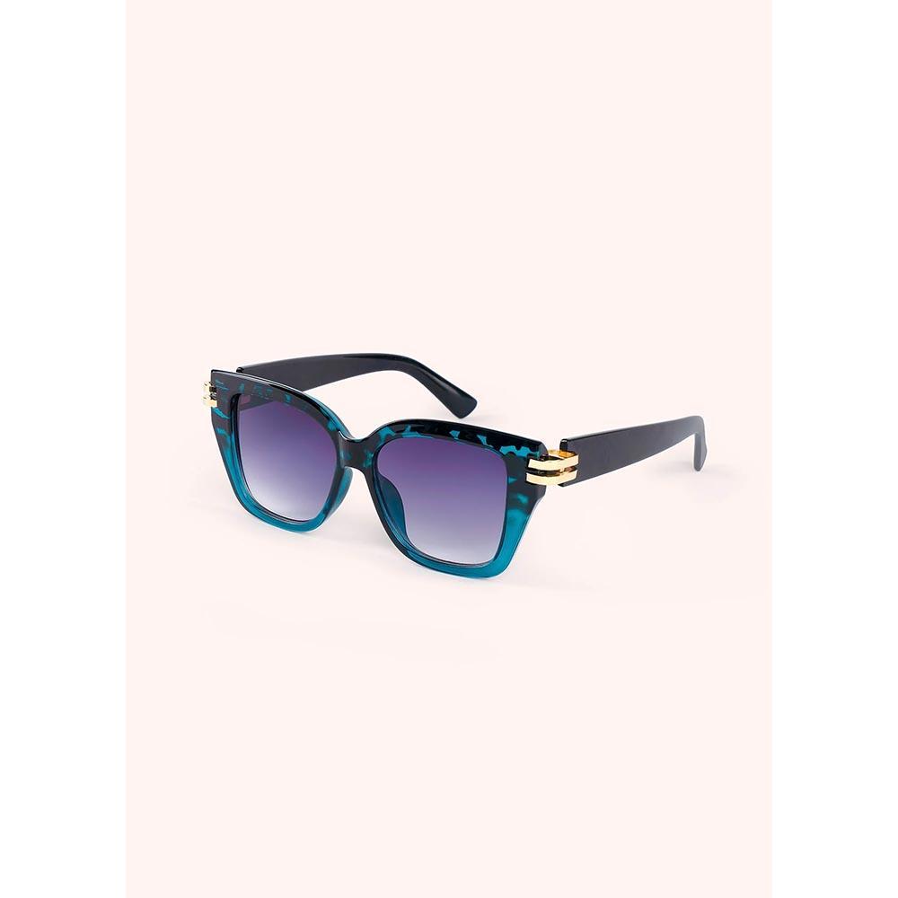 Philomena Sunglasses - Teal Tortoiseshell
