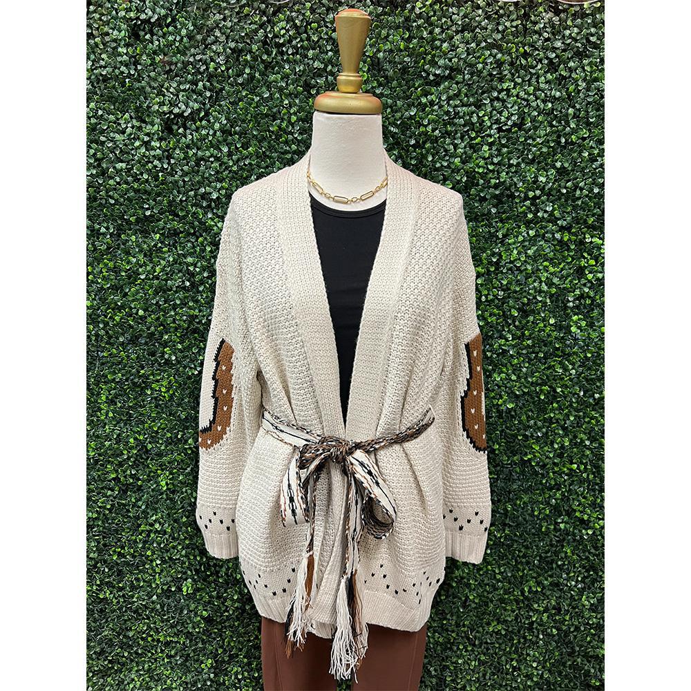 Chunky Western Cardigan