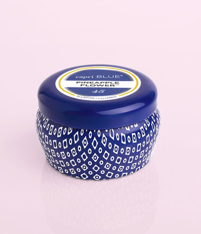 Capri Blue Pineapple Flower 3oz Mini Tin