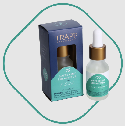 No. 76 Watermint Eucalyptus 0.5 oz. Ultrasonic Diffuser Oil