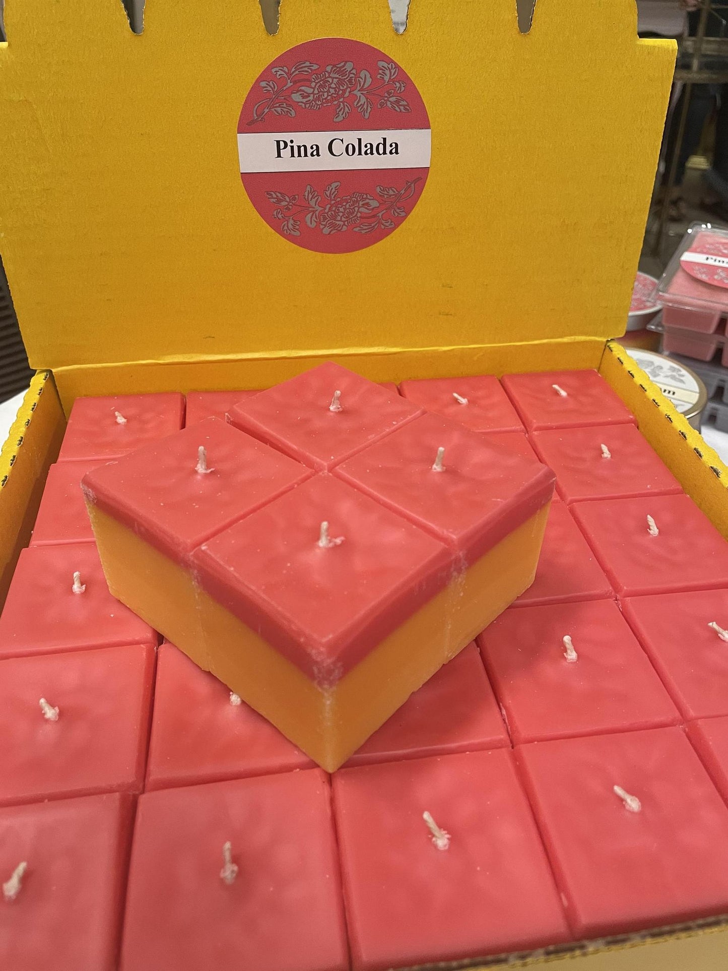 Square Candles - Pina Colada