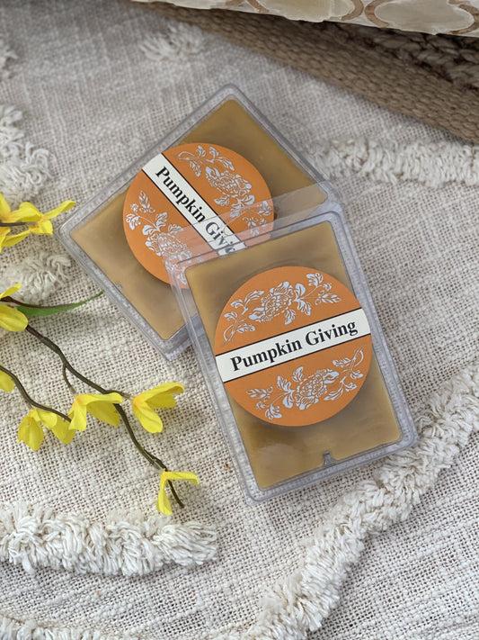 Square Candles Tarts - Pumpkin Giving