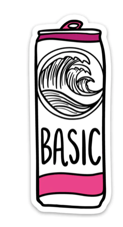 Basic Hard Seltzer Sticker