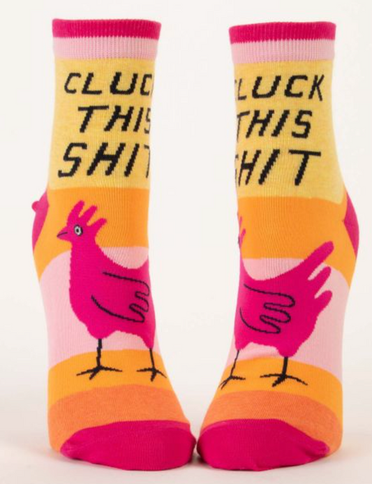 Cluck this Shit Women's Socks by Blue Q