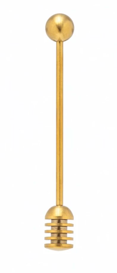 Gold Honey Dipper