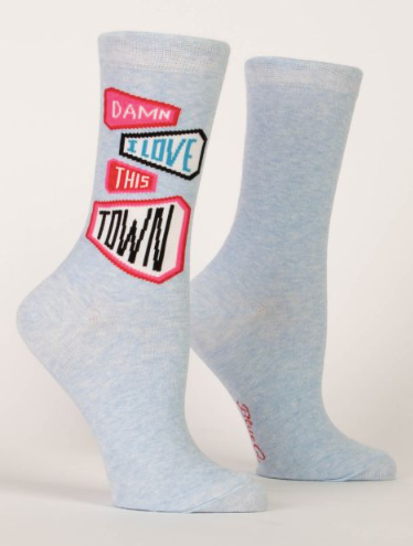 Love This Town Crew Socks