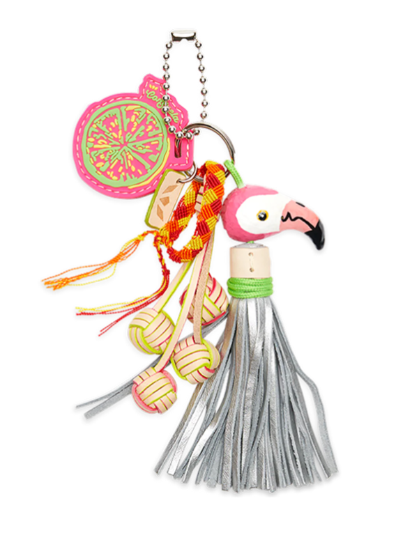 Seaside Flamingo Charm by Consuela
