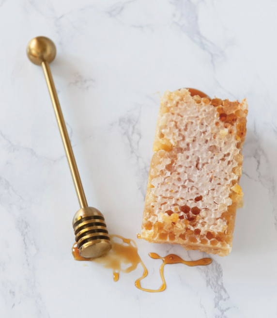 Gold Honey Dipper