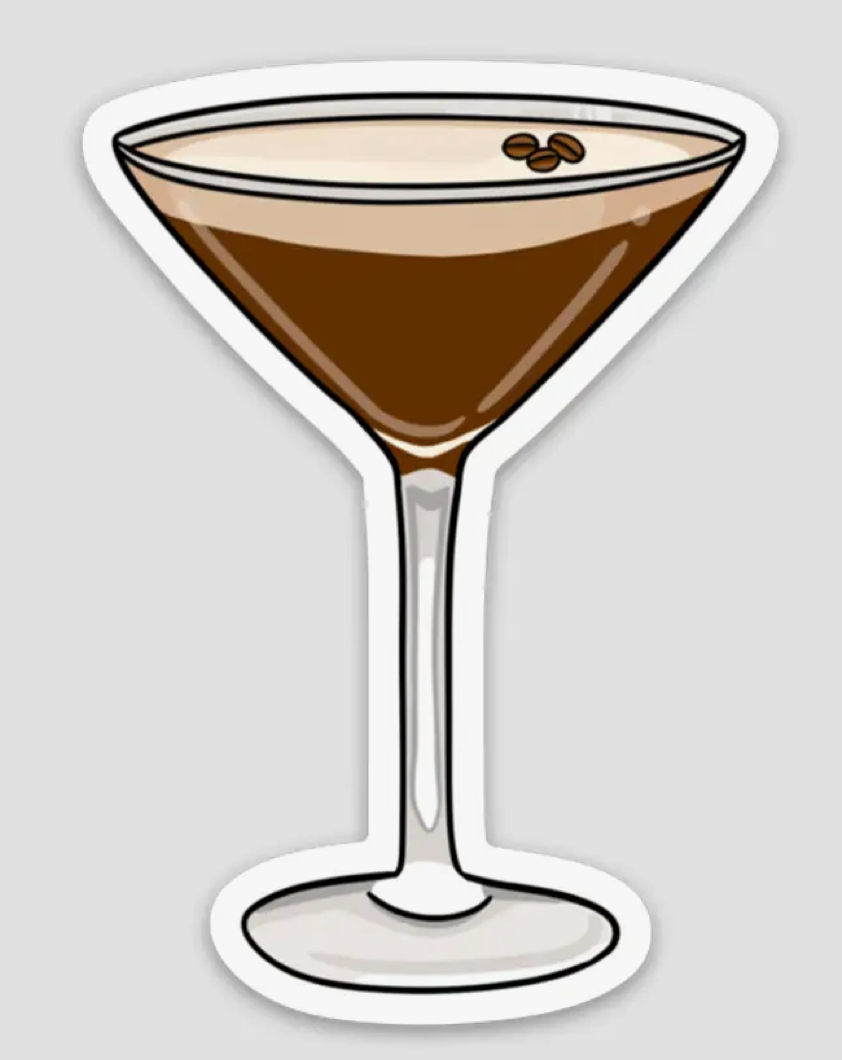 Espresso Martini Sticker