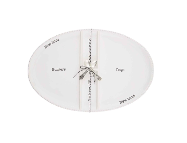 Burger & Hot Dog Platter Set